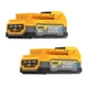 Акумулятор до електроінструменту DeWALT 18V XR Li-lon PowerStack 1.7Ah, 2 шт., вага 0.7 кг (DCBP034E2) DeWALT DCBP034E2 992893 - зображення 1