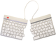 Klawiatura bezprzewodowa R-Go Tools WRL Compact White (RGOSBUKWLWH) - obraz 3