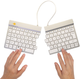 Klawiatura bezprzewodowa R-Go Tools WRL Compact White (RGOSBUKWLWH) - obraz 6