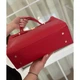 Сумка жіноча з натуральної шкіри Genuine leather 29215 червона - зображення 4