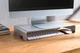 Підставка для монітора DIGITUS Aluminium Monitor Riser, до 10кг, чорна - изображение 3