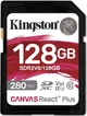 Карта пам'яті Kingston SD 128GB C10 UHS-II U3 R280/W100MB/s - изображение 1