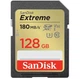 Карта пам'яті SanDisk SD 128GB C10 UHS-I U3 R180/W90MB/s Extreme V30 - изображение 2