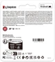 Карта пам'яті Kingston microSD 512GB C10 UHS-I U3 A2 V30 R200/W160MB/s - изображение 5