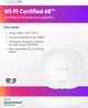 Точка доступу HPE Aruba Instant On AP32, DR2x2:2, Wi-Fi 6E, 1x2.5GE port, RND75, Indoor - изображение 5