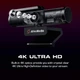 Вебкамера AVerMedia PW513 4K, 30fps, fixed focus, чорний - зображення 7