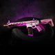 Страйкбольна штурмова гвинтівка G&G CM16 STEALTH 556 Taffy Pink - зображення 3