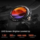 Смарт-годинник Mibro GS Explorer 48мм, 1.32", 466x466, AMOLED, BT 5.3, Dual-band GPS, 10 ATM, насичений зелений - зображення 6