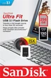 Накопичувач SanDisk 256GB USB 3.1 Type-A Ultra Fit - изображение 3