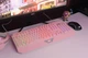 Клавіатура мембранна 2E GAMING KG315 110key, USB-A, EN/UA, RGB, рожевий - зображення 7