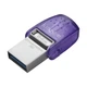 Накопичувач Kingston 64GB USB 3.2 Type-A Gen1 + Type-C DT microDuo 3C R200MB/s - изображение 6