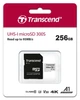 Карта пам'яті Transcend microSD 256GB C10 UHS-I R100/W40MB/s + SD - изображение 2