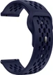 Силіконовий Ремінець Liveunic для Mobvoi TicWatch E3 Midnight Blue (44449-4D) - зображення 2