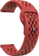 Силіконовий Ремінець Liveunic для Mobvoi TicWatch E3 Red (44449-2D) - зображення 2