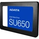 Накопитель SSD Sata 2.5 2TB ADATA Ultimate SU650 SATA III 3D NAND (ASU650SS-2TT-R) - изображение 2