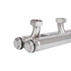Колектор розподільчий Thermo Alliance Forte Quick System для 5 насосних груп 1 1/4"x1" нержавіюча сталь для системи опалення тепло (601227) - зображення 4