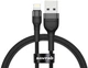 USB Кабель Senteo ST-01 Montes Series USB-A to Lightning 2.4A 1m Black - зображення 1