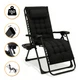 Кресло-шезлонг для релакса LEOBRO Zero Gravity Premium Plus Black (LB-ZGC-K2-BLK) - зображення 1