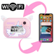 Дитячий фотоапарат миттєвого друку YT008, PINK UNICORN з підтримкою microSD card, 3Y+, WiFi - зображення 1
