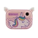 Дитячий фотоапарат миттєвого друку YT008, PINK UNICORN з підтримкою microSD card, 3Y+, WiFi - зображення 4