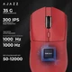 Ігрова миша AJAZZ AJ139 V2 MC (PAW3311, 12000 DPI, червона) - зображення 10
