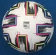Футбольний м’яч Adidas Uniforia Euro 2020 OMB FH7362 розмір 5 білий з мультикольоровим принтом офіційний матчевий - изображение 5