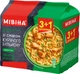 Мультипаки вермишели быстрого приготовления Мівіна Неострая со вкусом куриного бульона с овощами и зеленью 59.2 г х 3+1 шт х 18 шт (8445292249508) - изображение 2