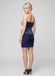 Топ атласный вечерний Lowett LW-119375-3-675 42 Синий - изображение 2