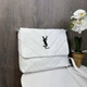 Жіноча м'яка сумка клатч YSL, міні сумочка для дівчат Store Білий - зображення 1