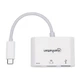 Док-станція USB3.1 Type-C --> HDMI/USB 3.0/PD 60W 4-in-1 White Manhattan - изображение 4