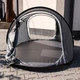 Палатка кемпинговая туристическая UFT для рыбалки 2х местная 245x145x100 см Серая (LU-030BE) - изображение 4