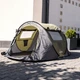 Палатка кемпинговая туристическая UFT для рыбалки 2х местная 245x145x100 см Зеленая (LU-030GR) - изображение 2