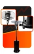 Газовый обогреватель 13 кВт 219 см для террасы и патио Volteno VO2473 Umbrella черный и серебряный - изображение 4