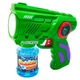 Пістолет для мильних бульбашок Bubble Gun автоматичний на батарейках із розчином зелений для дітей 3 роки і старше - зображення 1