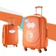 Ударопрочный средний оранжевый чемодан Tashiro ambassador Classic A8503 - зображення 6