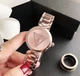 Качественные женские наручные часы браслет Guess, модные и стильные часы-браслет на руку Store Розовое золото - изображение 1