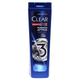 Шампунь для волосся чоловічий проти лупи 3в1 очищаючий CLEAR men sh. purezza attiva 3in1 225 мл. - зображення 1