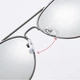 Мужские поляризационные солнцезащитные очки KINGSEVEN 209 Silver Gray - изображение 5