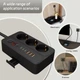 Подовжувач мережевий EU 1.5 м з таймером 1–24 год, 3 розетки, 3 USB та 3 Type-C, настільний Power Strip - зображення 5