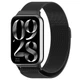 Ремешок металлический Миланская петля для Redmi Watch 4 / 5 / 6 и Xiaomi Mi Band 8 / 9 Pro BeWatch Black (113030301) - изображение 2