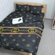 Постільна білизна KoTetextile бязь голд полуторка 155-215 см 50-70 2шт гучі чорний - изображение 1