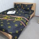 Постільна білизна KoTetextile бязь голд полуторка 155-215 см 50-70 2шт гучі чорний - изображение 4