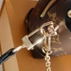 Сумка женская Louis Vuitton Petite Malle Souple Monogram коричневая (011) - изображение 5