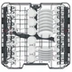 Вбудована посудомийна машина Whirlpool WIC3C34PFE S - зображення 8