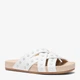 Женские шлепанцы кожаные Michael Kors 551046929 39 Белые (1159857095) - изображение 2