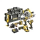 Набор электроинструментов DeWALT 6 од., 3*5Ah, 2 кейси TOUGH SYSTEM (DCK623P3) DeWALT DCK623P3 989558 - изображение 3