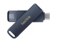 Флешка SanDisk 128 GB Phone Drive Lightning/USB-C3.2 Metallic Sky (SDIXD0N-128G-GN6NE) - изображение 2