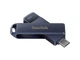 Флешка SanDisk 128 GB Phone Drive Lightning/USB-C3.2 Metallic Sky (SDIXD0N-128G-GN6NE) - изображение 3