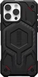 Чохол UAG Monarch Pro with MagSafe для Apple iPhone 16 Pro Max (1144911F4242) Carbon Fiber/Red - изображение 1