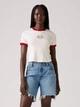 Футболка бавовняна коротка жіноча Levi's 194810810 L Біла (1159857123) - зображення 1